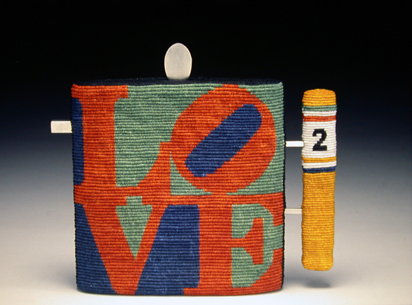 Robert Indiana Teapot/Eat  Side 1